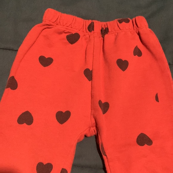 Toddler Girls Orange/Black Romper Set Size 18mo - Picture 4 of 5